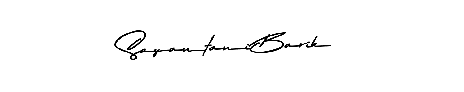 Also You can easily find your signature by using the search form. We will create Sayantani Barik name handwritten signature images for you free of cost using Asem Kandis PERSONAL USE sign style. Sayantani Barik signature style 9 images and pictures png