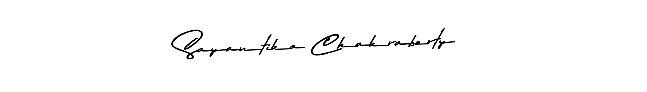 Also You can easily find your signature by using the search form. We will create Sayantika Chakraborty name handwritten signature images for you free of cost using Asem Kandis PERSONAL USE sign style. Sayantika Chakraborty signature style 9 images and pictures png