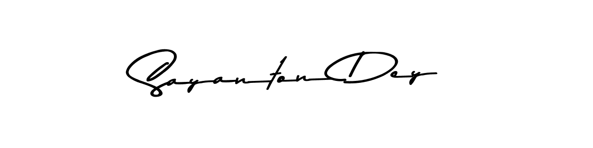 You should practise on your own different ways (Asem Kandis PERSONAL USE) to write your name (Sayanton Dey) in signature. don't let someone else do it for you. Sayanton Dey signature style 9 images and pictures png