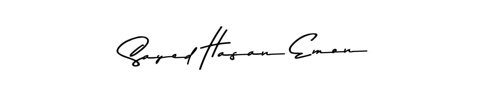 Also we have Sayed Hasan Emon name is the best signature style. Create professional handwritten signature collection using Asem Kandis PERSONAL USE autograph style. Sayed Hasan Emon signature style 9 images and pictures png