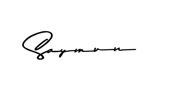 It looks lik you need a new signature style for name Saymun. Design unique handwritten (Asem Kandis PERSONAL USE) signature with our free signature maker in just a few clicks. Saymun signature style 9 images and pictures png