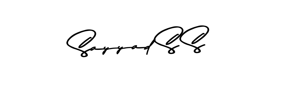 Here are the top 10 professional signature styles for the name Sayyad S S. These are the best autograph styles you can use for your name. Sayyad S S signature style 9 images and pictures png