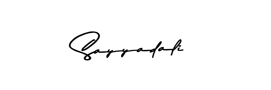 The best way (Asem Kandis PERSONAL USE) to make a short signature is to pick only two or three words in your name. The name Sayyadali include a total of six letters. For converting this name. Sayyadali signature style 9 images and pictures png