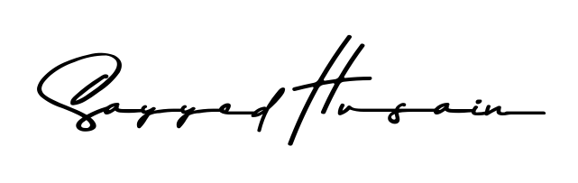 Create a beautiful signature design for name Sayyed Husain. With this signature (Asem Kandis PERSONAL USE) fonts, you can make a handwritten signature for free. Sayyed Husain signature style 9 images and pictures png
