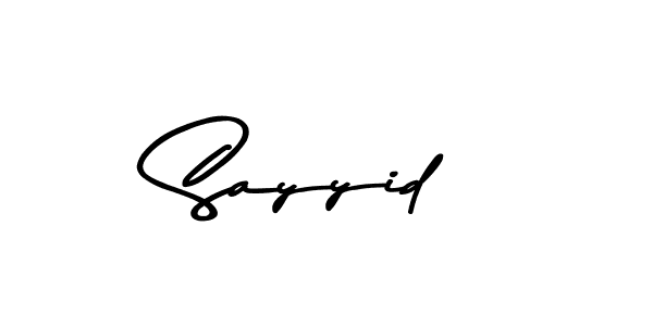 Sayyid stylish signature style. Best Handwritten Sign (Asem Kandis PERSONAL USE) for my name. Handwritten Signature Collection Ideas for my name Sayyid. Sayyid signature style 9 images and pictures png