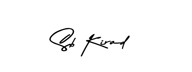 Asem Kandis PERSONAL USE is a professional signature style that is perfect for those who want to add a touch of class to their signature. It is also a great choice for those who want to make their signature more unique. Get Sb Kirad name to fancy signature for free. Sb Kirad signature style 9 images and pictures png