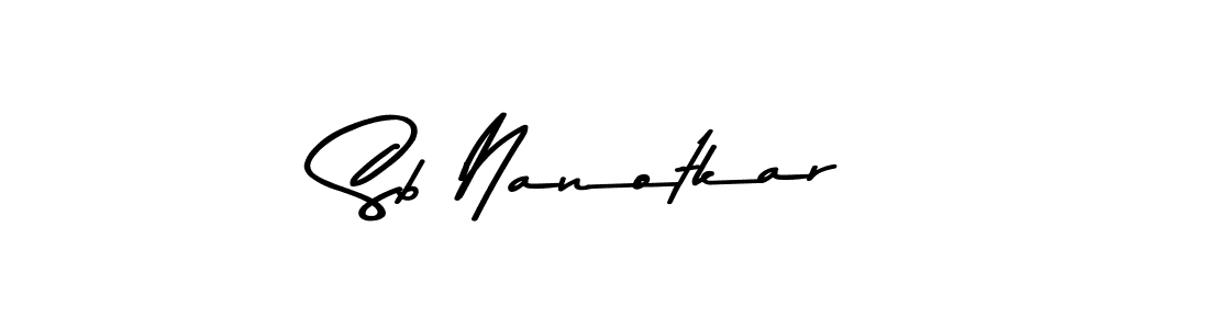 You can use this online signature creator to create a handwritten signature for the name Sb Nanotkar. This is the best online autograph maker. Sb Nanotkar signature style 9 images and pictures png