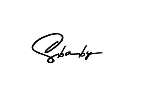 Similarly Asem Kandis PERSONAL USE is the best handwritten signature design. Signature creator online .You can use it as an online autograph creator for name Sbaby. Sbaby signature style 9 images and pictures png