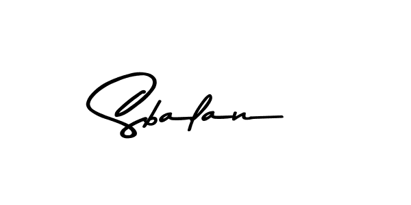 Once you've used our free online signature maker to create your best signature Asem Kandis PERSONAL USE style, it's time to enjoy all of the benefits that Sbalan name signing documents. Sbalan signature style 9 images and pictures png