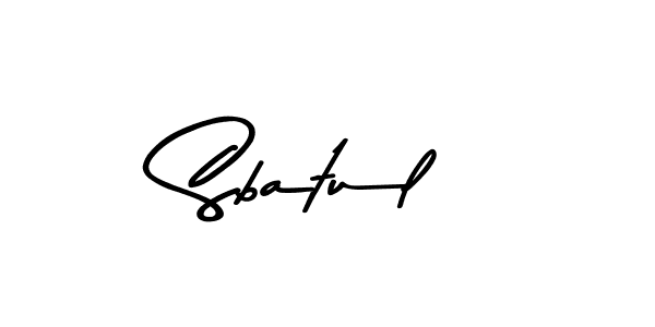 How to Draw Sbatul signature style? Asem Kandis PERSONAL USE is a latest design signature styles for name Sbatul. Sbatul signature style 9 images and pictures png