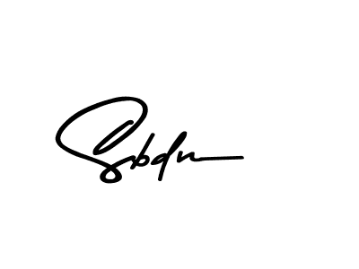 Sbdn stylish signature style. Best Handwritten Sign (Asem Kandis PERSONAL USE) for my name. Handwritten Signature Collection Ideas for my name Sbdn. Sbdn signature style 9 images and pictures png