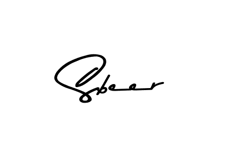 Once you've used our free online signature maker to create your best signature Asem Kandis PERSONAL USE style, it's time to enjoy all of the benefits that Sbeer name signing documents. Sbeer signature style 9 images and pictures png