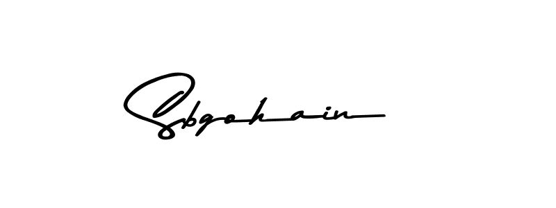 Also we have Sbgohain name is the best signature style. Create professional handwritten signature collection using Asem Kandis PERSONAL USE autograph style. Sbgohain signature style 9 images and pictures png