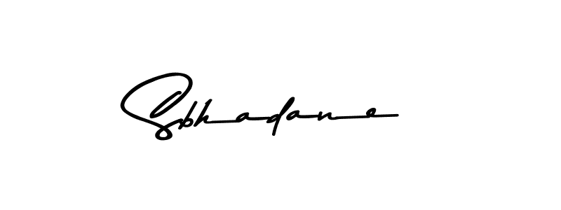 Design your own signature with our free online signature maker. With this signature software, you can create a handwritten (Asem Kandis PERSONAL USE) signature for name Sbhadane. Sbhadane signature style 9 images and pictures png