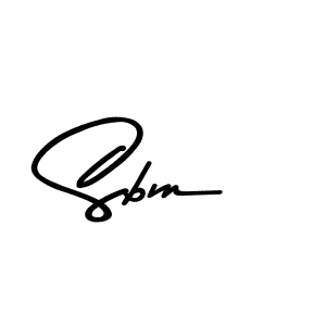 Make a beautiful signature design for name Sbm. Use this online signature maker to create a handwritten signature for free. Sbm signature style 9 images and pictures png