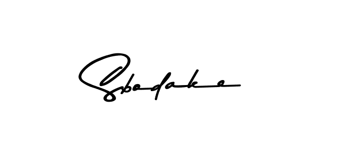 Asem Kandis PERSONAL USE is a professional signature style that is perfect for those who want to add a touch of class to their signature. It is also a great choice for those who want to make their signature more unique. Get Sbodake name to fancy signature for free. Sbodake signature style 9 images and pictures png