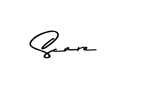 Make a beautiful signature design for name Scare. With this signature (Asem Kandis PERSONAL USE) style, you can create a handwritten signature for free. Scare signature style 9 images and pictures png