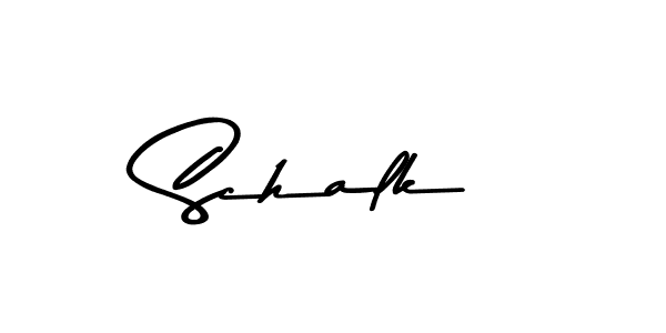 Similarly Asem Kandis PERSONAL USE is the best handwritten signature design. Signature creator online .You can use it as an online autograph creator for name Schalk. Schalk signature style 9 images and pictures png
