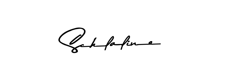 Design your own signature with our free online signature maker. With this signature software, you can create a handwritten (Asem Kandis PERSONAL USE) signature for name Schlaline. Schlaline signature style 9 images and pictures png