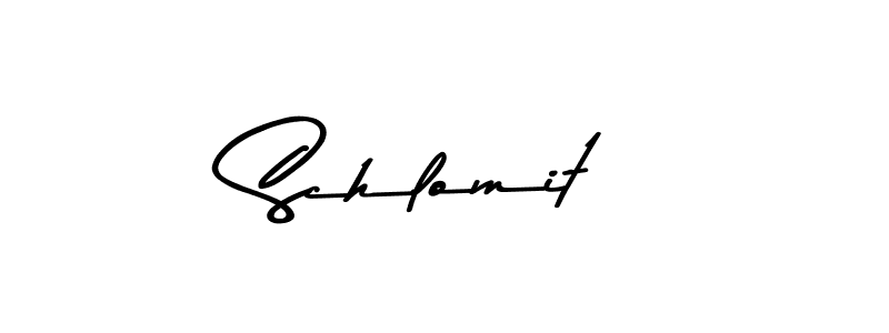 Use a signature maker to create a handwritten signature online. With this signature software, you can design (Asem Kandis PERSONAL USE) your own signature for name Schlomit. Schlomit signature style 9 images and pictures png