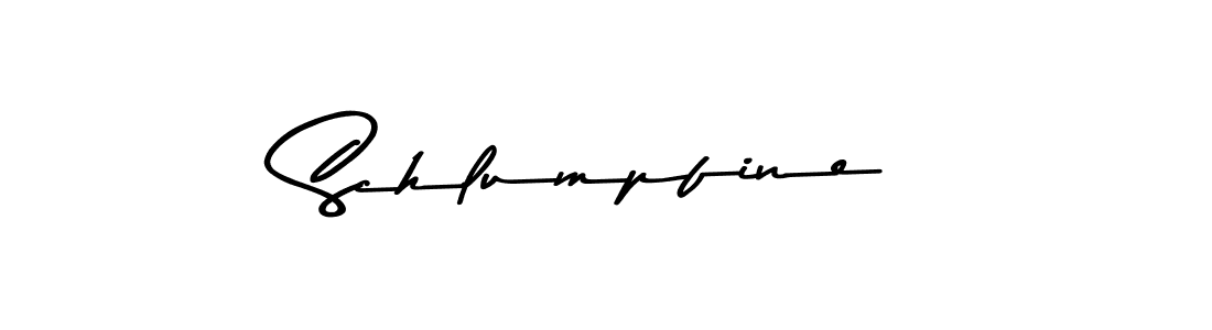 Asem Kandis PERSONAL USE is a professional signature style that is perfect for those who want to add a touch of class to their signature. It is also a great choice for those who want to make their signature more unique. Get Schlumpfine name to fancy signature for free. Schlumpfine signature style 9 images and pictures png