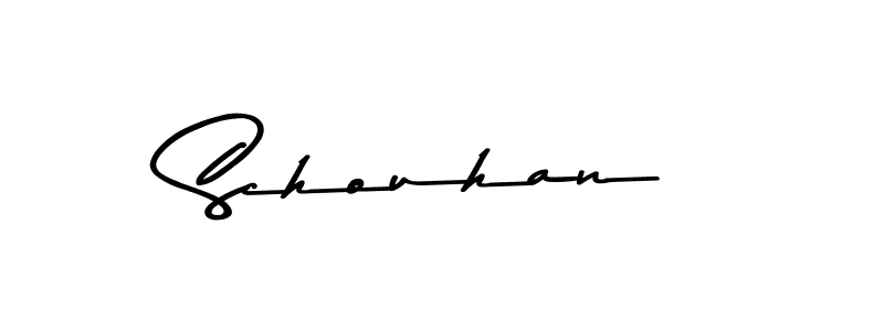 Make a beautiful signature design for name Schouhan. Use this online signature maker to create a handwritten signature for free. Schouhan signature style 9 images and pictures png