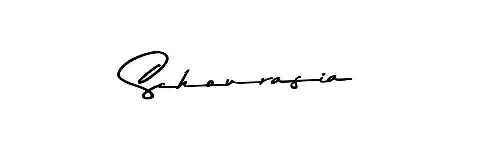 Create a beautiful signature design for name Schourasia. With this signature (Asem Kandis PERSONAL USE) fonts, you can make a handwritten signature for free. Schourasia signature style 9 images and pictures png