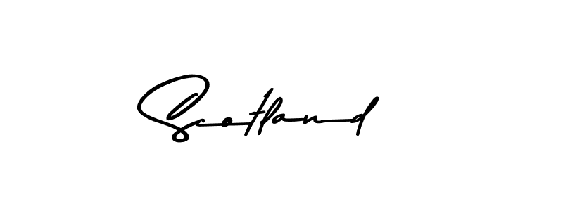 You should practise on your own different ways (Asem Kandis PERSONAL USE) to write your name (Scotland) in signature. don't let someone else do it for you. Scotland signature style 9 images and pictures png