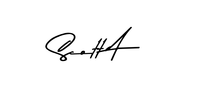 Once you've used our free online signature maker to create your best signature Asem Kandis PERSONAL USE style, it's time to enjoy all of the benefits that Scott A name signing documents. Scott A signature style 9 images and pictures png