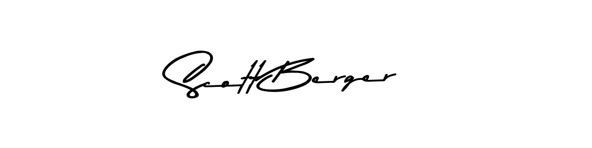 This is the best signature style for the Scott Berger name. Also you like these signature font (Asem Kandis PERSONAL USE). Mix name signature. Scott Berger signature style 9 images and pictures png