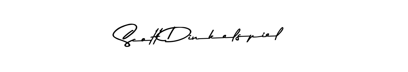 Also we have Scott Dinkelspiel name is the best signature style. Create professional handwritten signature collection using Asem Kandis PERSONAL USE autograph style. Scott Dinkelspiel signature style 9 images and pictures png