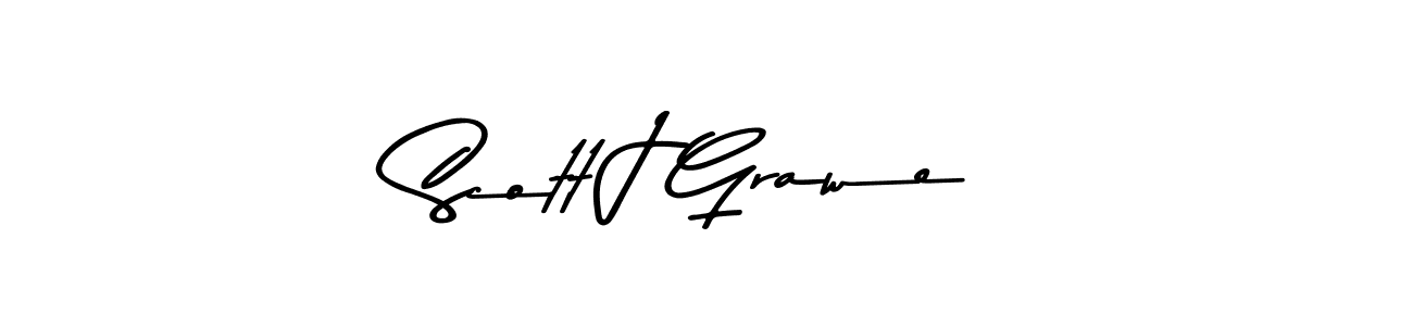 Also You can easily find your signature by using the search form. We will create Scott J Grawe name handwritten signature images for you free of cost using Asem Kandis PERSONAL USE sign style. Scott J Grawe signature style 9 images and pictures png