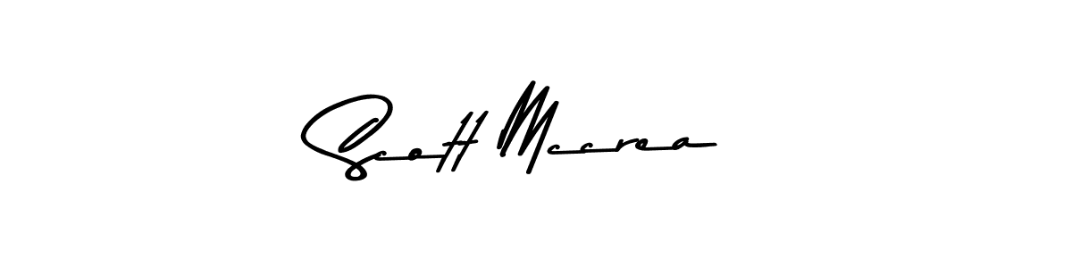 Use a signature maker to create a handwritten signature online. With this signature software, you can design (Asem Kandis PERSONAL USE) your own signature for name Scott Mccrea. Scott Mccrea signature style 9 images and pictures png