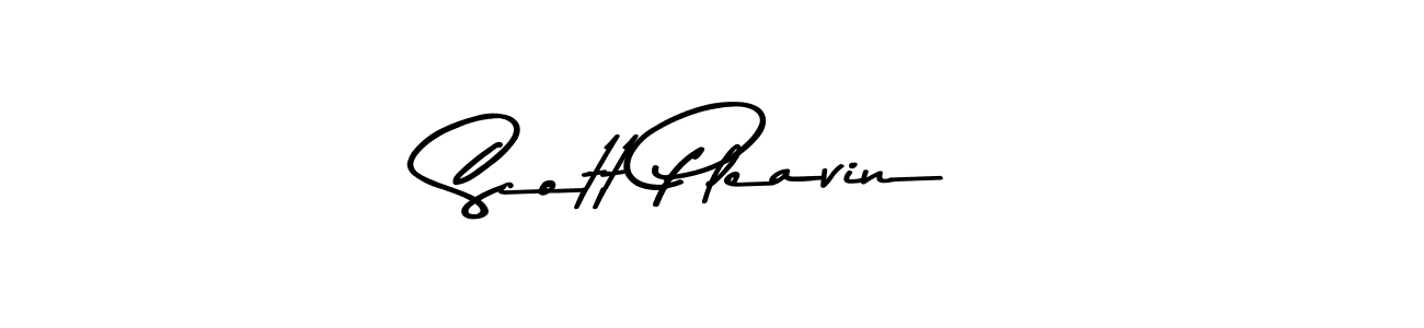 if you are searching for the best signature style for your name Scott Pleavin. so please give up your signature search. here we have designed multiple signature styles  using Asem Kandis PERSONAL USE. Scott Pleavin signature style 9 images and pictures png