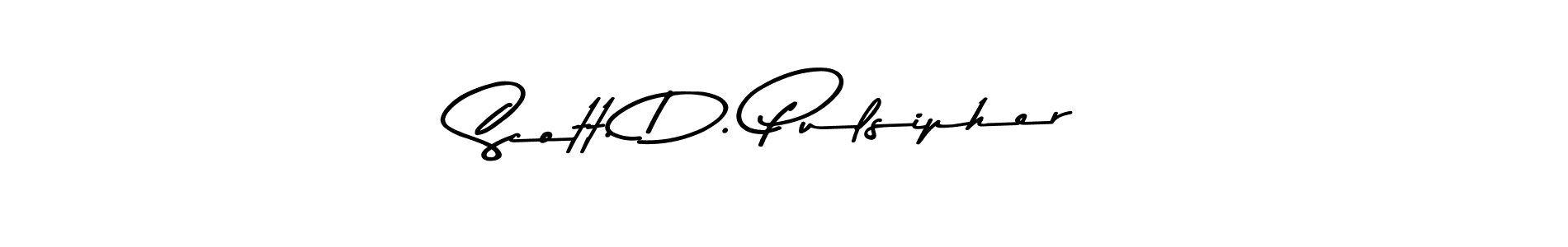 Design your own signature with our free online signature maker. With this signature software, you can create a handwritten (Asem Kandis PERSONAL USE) signature for name Scott. D. Pulsipher. Scott. D. Pulsipher signature style 9 images and pictures png