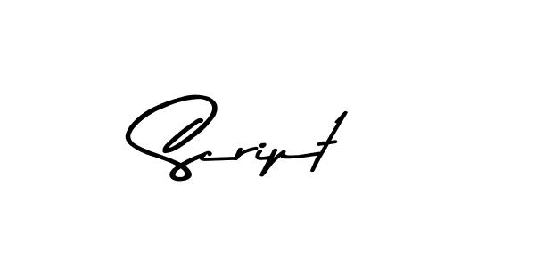 Make a beautiful signature design for name Script. With this signature (Asem Kandis PERSONAL USE) style, you can create a handwritten signature for free. Script signature style 9 images and pictures png