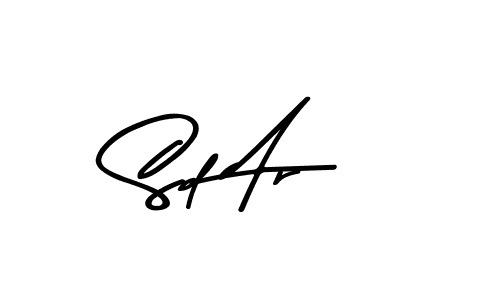 You should practise on your own different ways (Asem Kandis PERSONAL USE) to write your name (Sd Ar) in signature. don't let someone else do it for you. Sd Ar signature style 9 images and pictures png