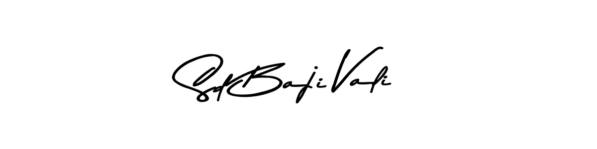 Make a beautiful signature design for name Sd Baji Vali. With this signature (Asem Kandis PERSONAL USE) style, you can create a handwritten signature for free. Sd Baji Vali signature style 9 images and pictures png