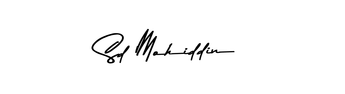 Use a signature maker to create a handwritten signature online. With this signature software, you can design (Asem Kandis PERSONAL USE) your own signature for name Sd Mohiddin. Sd Mohiddin signature style 9 images and pictures png