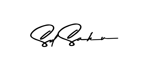 Use a signature maker to create a handwritten signature online. With this signature software, you can design (Asem Kandis PERSONAL USE) your own signature for name Sd Sahu. Sd Sahu signature style 9 images and pictures png