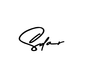 Sdar stylish signature style. Best Handwritten Sign (Asem Kandis PERSONAL USE) for my name. Handwritten Signature Collection Ideas for my name Sdar. Sdar signature style 9 images and pictures png