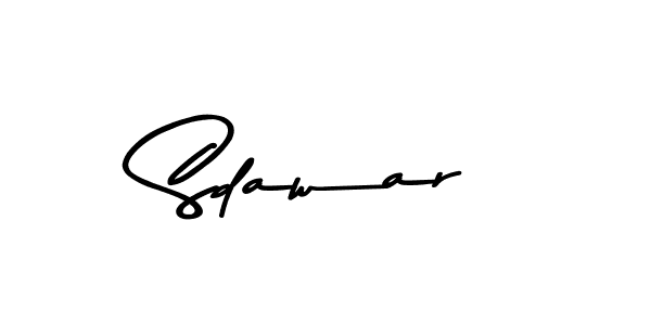This is the best signature style for the Sdawar name. Also you like these signature font (Asem Kandis PERSONAL USE). Mix name signature. Sdawar signature style 9 images and pictures png