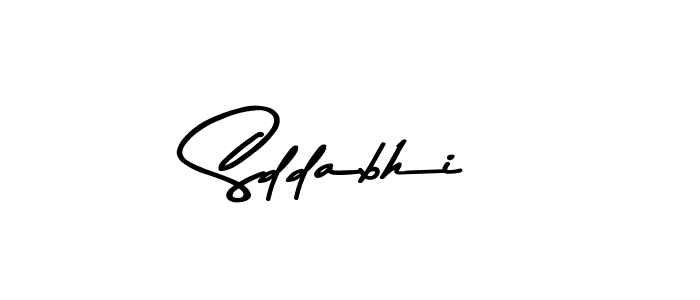You should practise on your own different ways (Asem Kandis PERSONAL USE) to write your name (Sddabhi) in signature. don't let someone else do it for you. Sddabhi signature style 9 images and pictures png