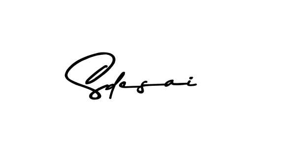 How to make Sdesai signature? Asem Kandis PERSONAL USE is a professional autograph style. Create handwritten signature for Sdesai name. Sdesai signature style 9 images and pictures png