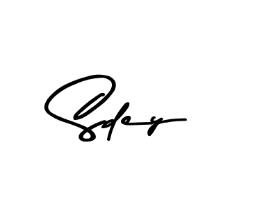 Use a signature maker to create a handwritten signature online. With this signature software, you can design (Asem Kandis PERSONAL USE) your own signature for name Sdey. Sdey signature style 9 images and pictures png