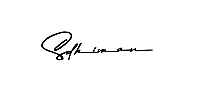 You can use this online signature creator to create a handwritten signature for the name Sdhiman. This is the best online autograph maker. Sdhiman signature style 9 images and pictures png