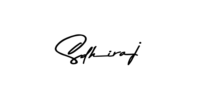 Use a signature maker to create a handwritten signature online. With this signature software, you can design (Asem Kandis PERSONAL USE) your own signature for name Sdhiraj. Sdhiraj signature style 9 images and pictures png