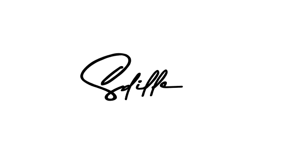 if you are searching for the best signature style for your name Sdille. so please give up your signature search. here we have designed multiple signature styles  using Asem Kandis PERSONAL USE. Sdille signature style 9 images and pictures png