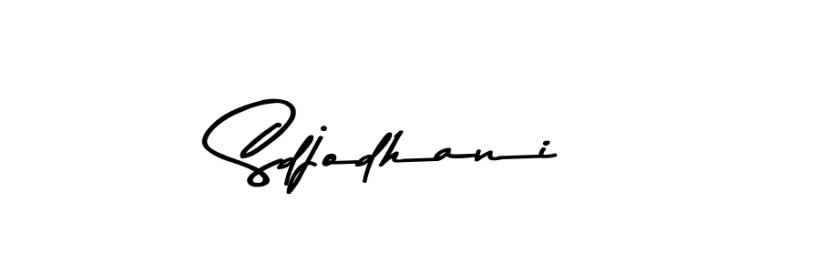 Make a beautiful signature design for name Sdjodhani. With this signature (Asem Kandis PERSONAL USE) style, you can create a handwritten signature for free. Sdjodhani signature style 9 images and pictures png