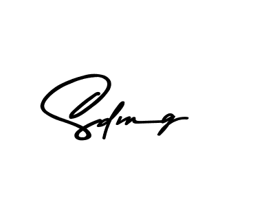 Design your own signature with our free online signature maker. With this signature software, you can create a handwritten (Asem Kandis PERSONAL USE) signature for name Sdmg. Sdmg signature style 9 images and pictures png